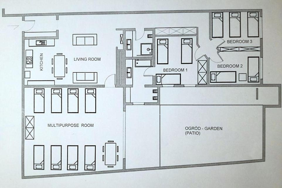 Apartment With Garden In City Center Cracovie Extérieur photo